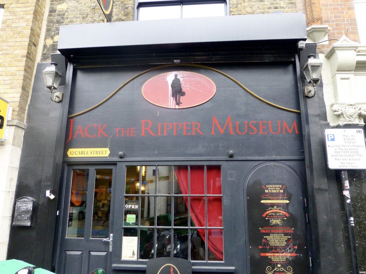 Visit the Jack the Ripper museum this halloween.