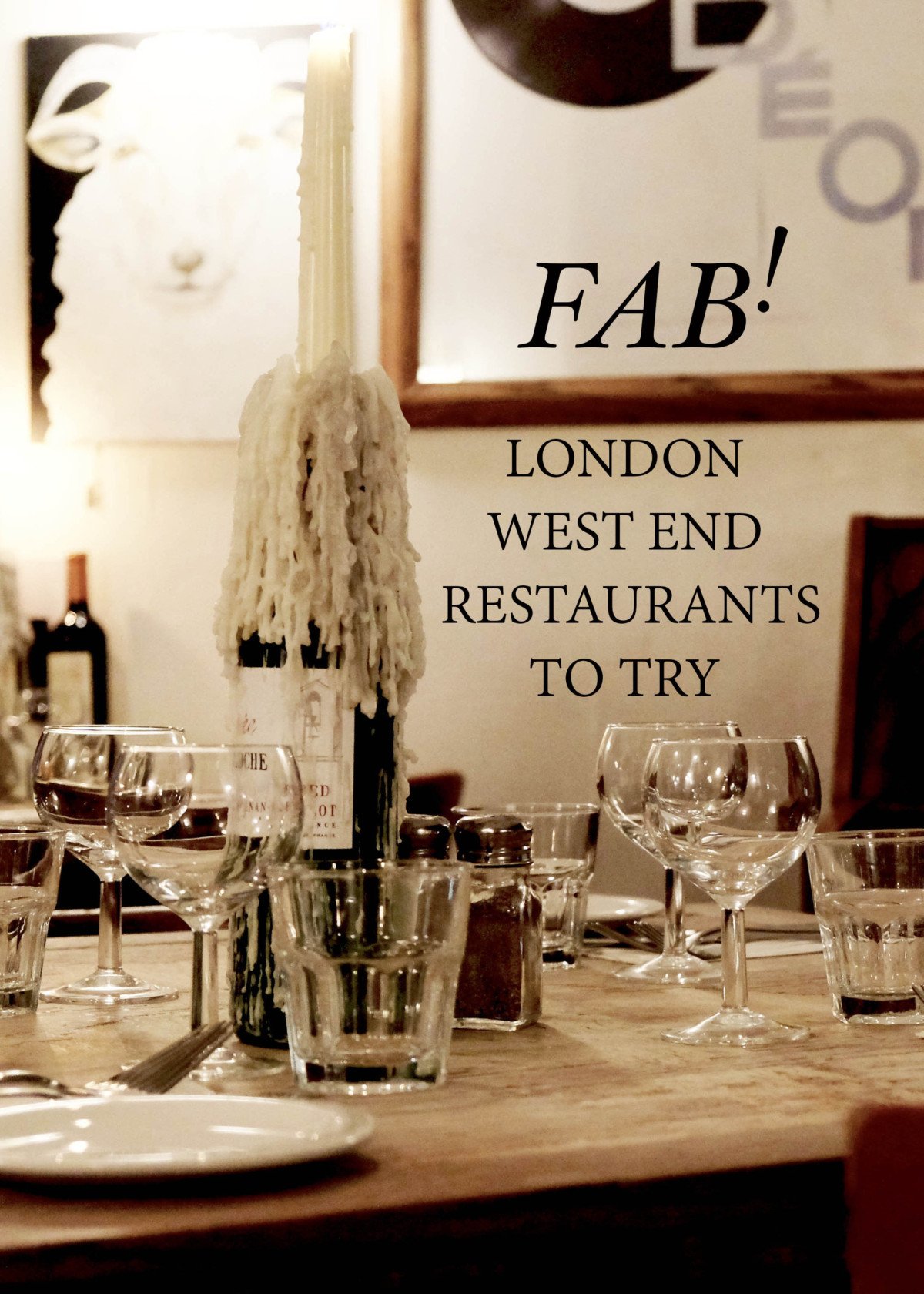 Fab London restaurants to try.