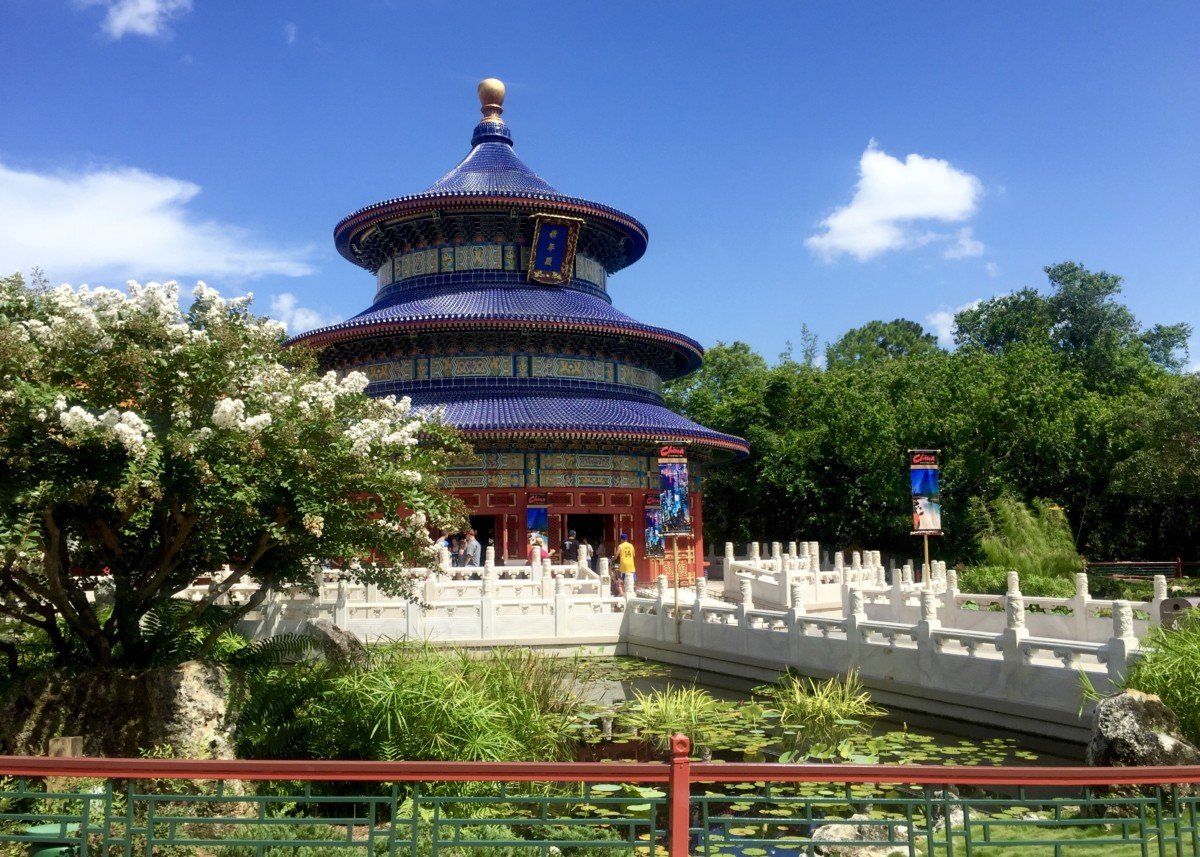 Epcot Hats Around the World, China Tips. Temple of Heaven in Beijing. 