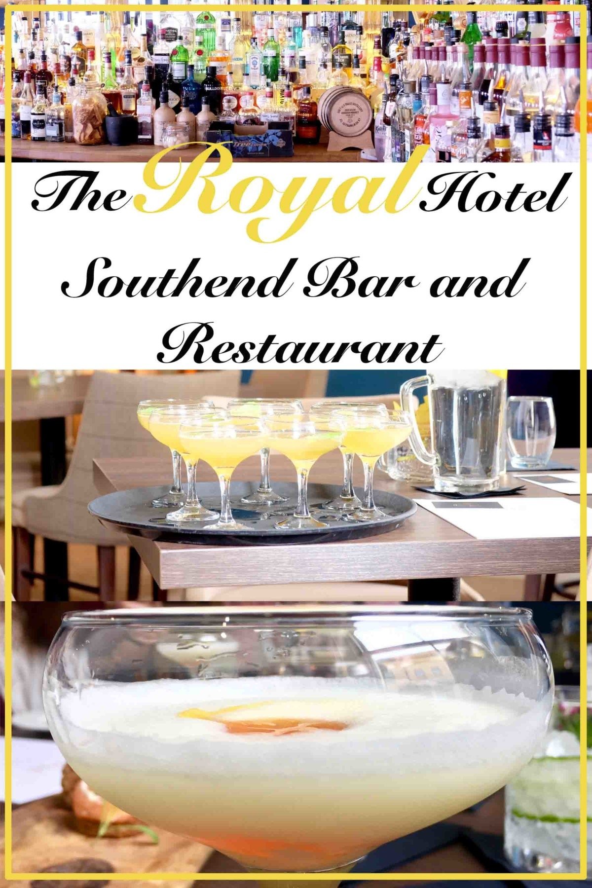 The Royal Hotel Southend Bar and restaurant pin
