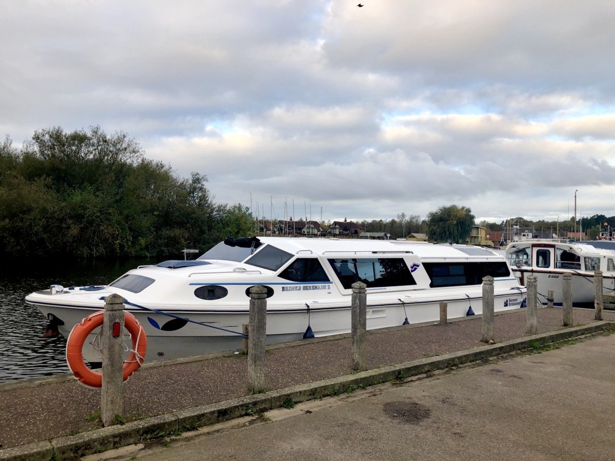 A guide to booking a boat trip on the Norfolk Broads Brinks Serenade 2
