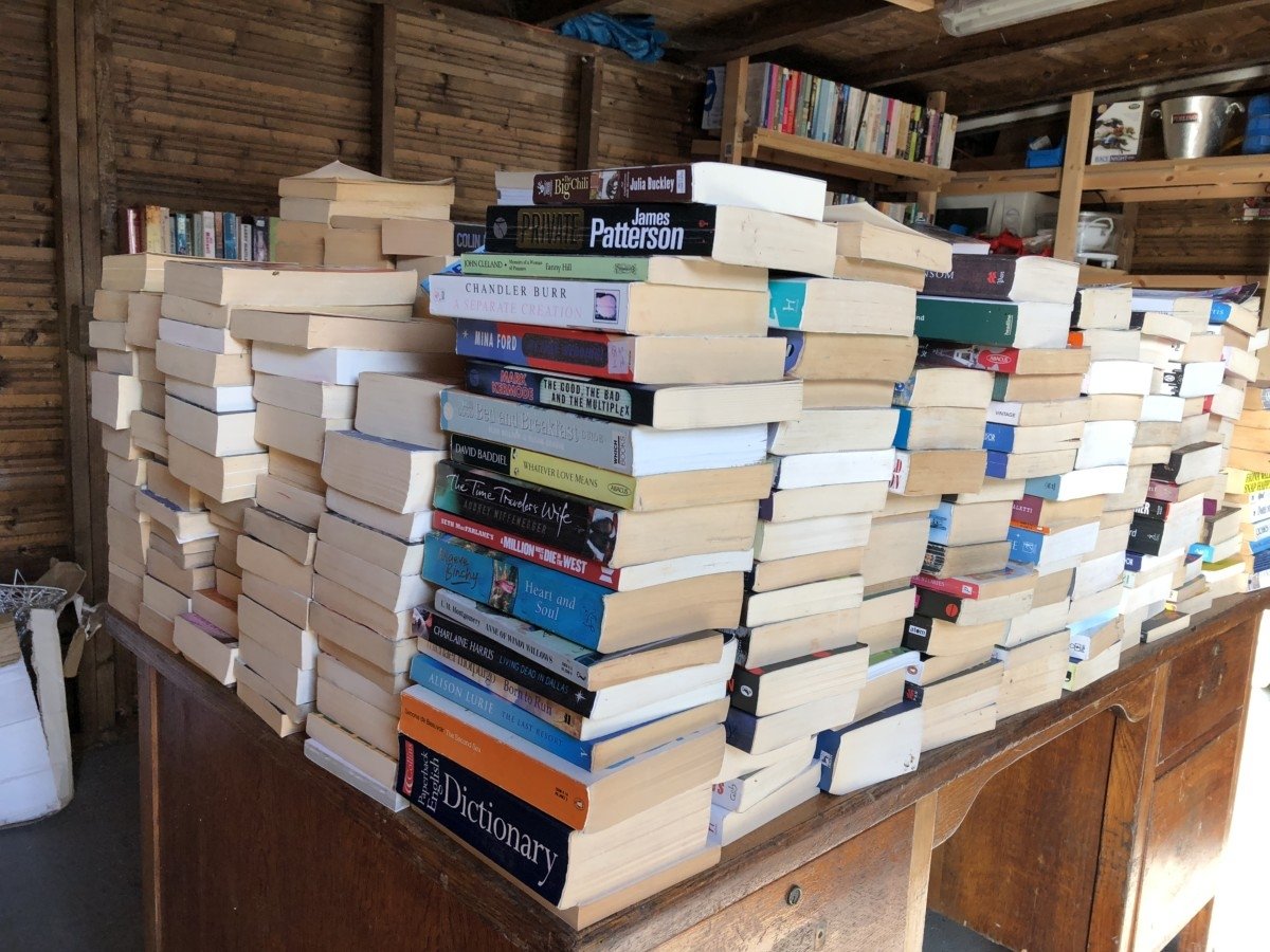 A four day trip on the Norfolk Broads Chandlers Yard Book shop Ludham