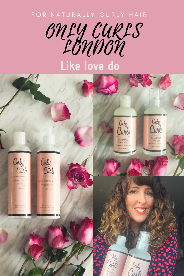  Specifically for Curly hair with curls and perfect for the curly girl method Only Curls are a vegan natural brand. Only Curls Hydrating curl creme and Curly girl UK approved Enhancing Curl gel.