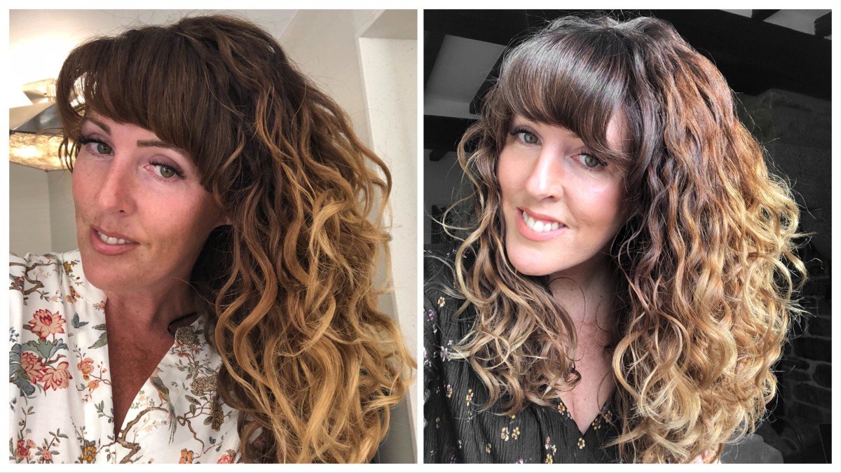 curly girl method 6 months in wavy hair