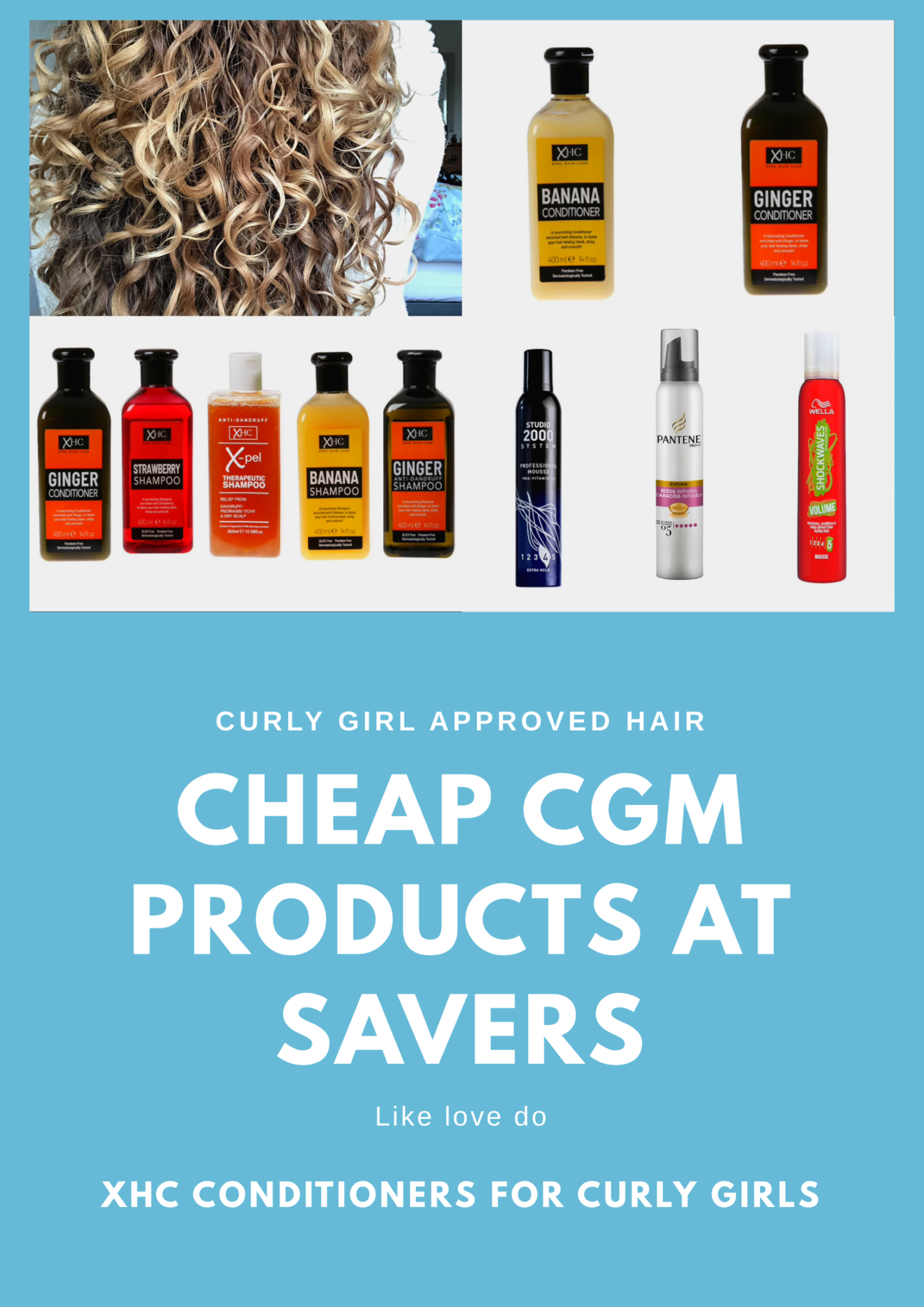 Savers stocks a range of beauty, hair and home products some of which are curly girl safe. Curly Girl Method Products in Savers can be seen in this post. Savers is a shop based in the UK with over 450 shops and an online that stocks cheap cgm products.