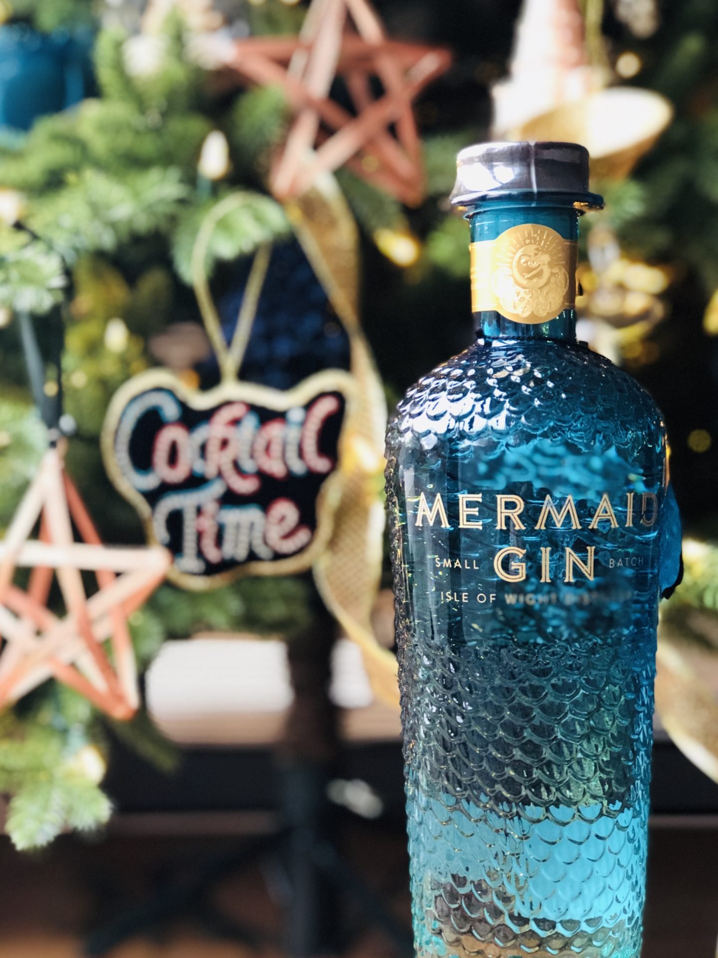 Hand Crafted Gin from the Isle of Wight mermaid gin 