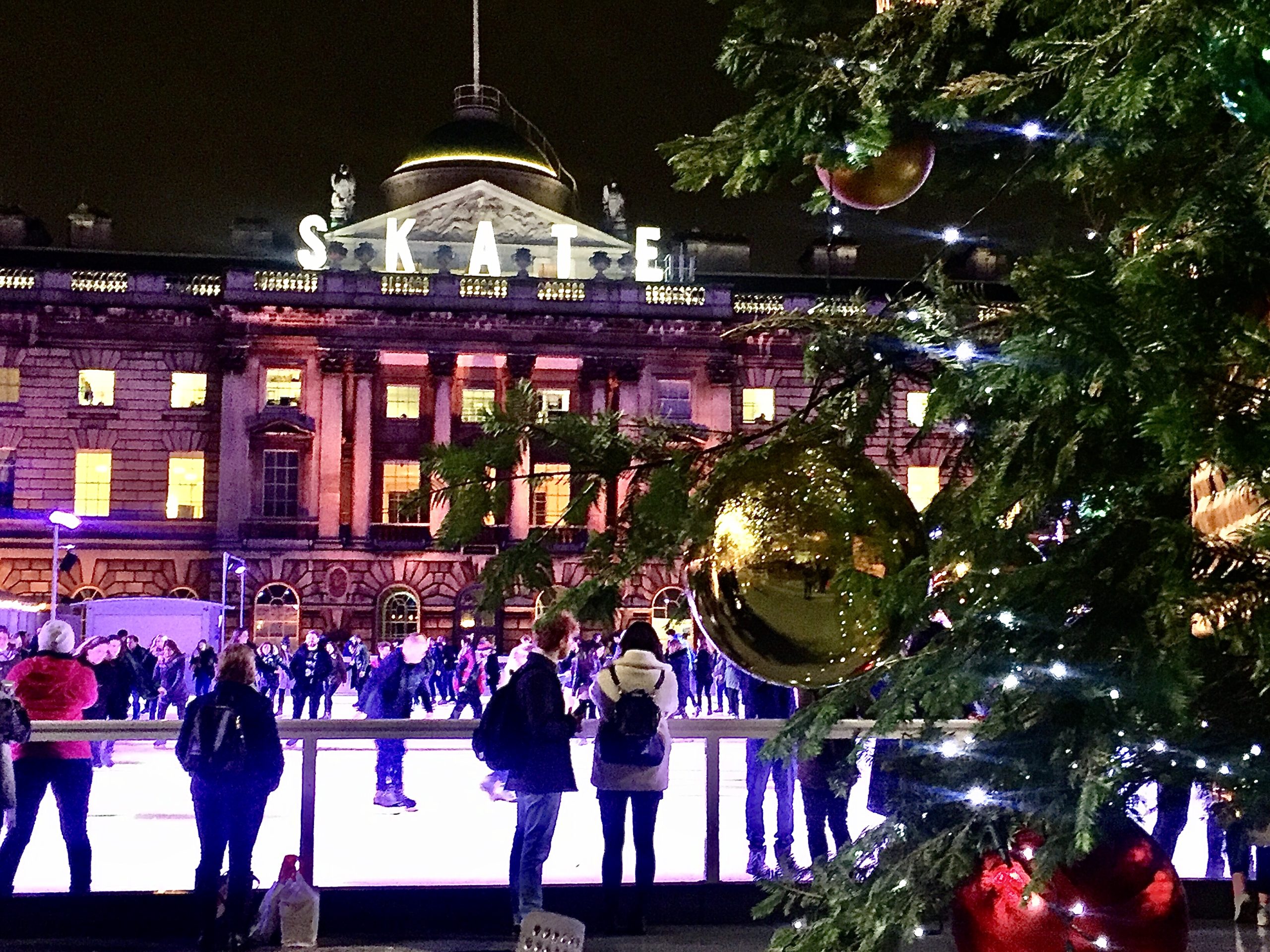 Somerset house ice skating Skate in London Where is the best skating this Christmas