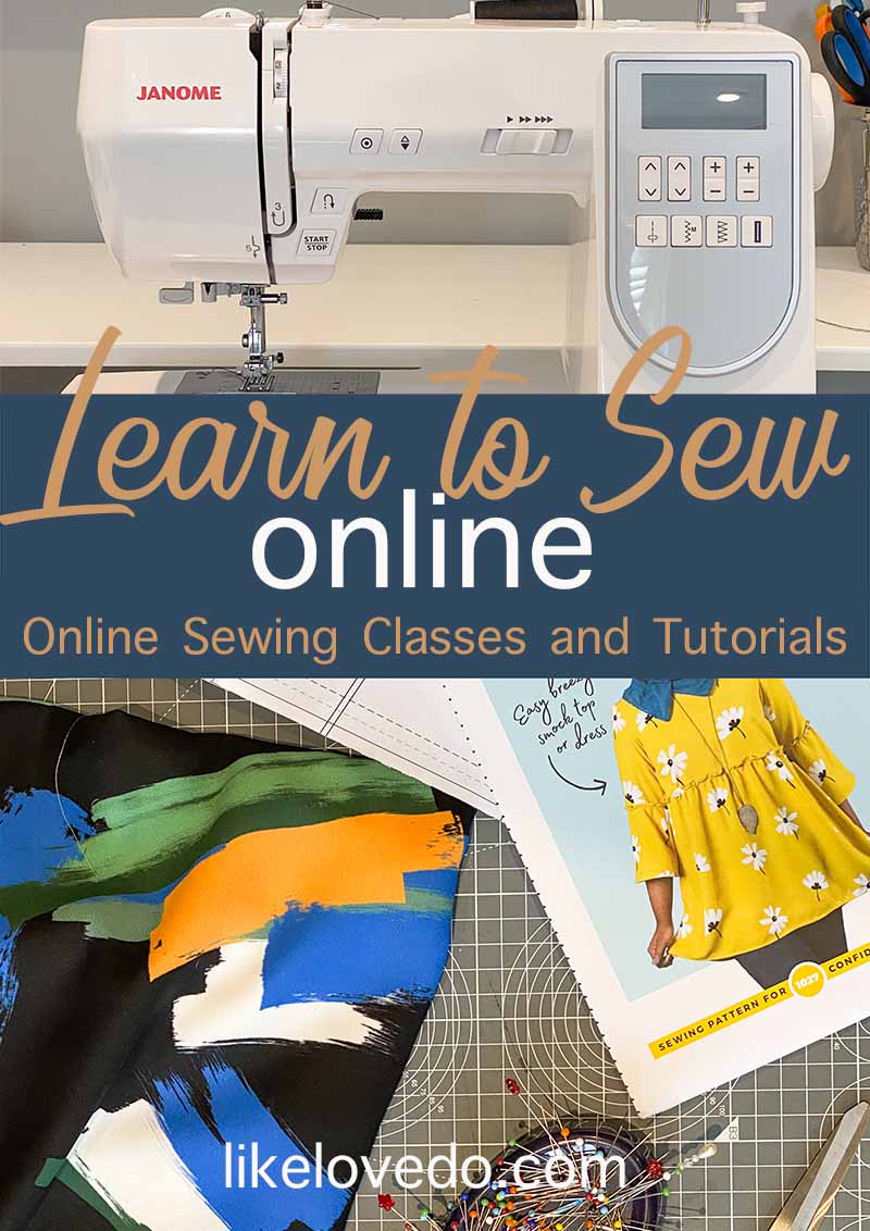 Learn to sew online with these courses and tutorials