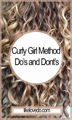 Curly Girl Do's and Donts