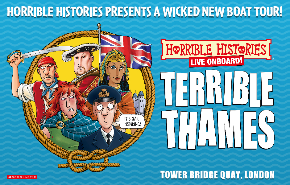 Terrible Thames cartoon banner
