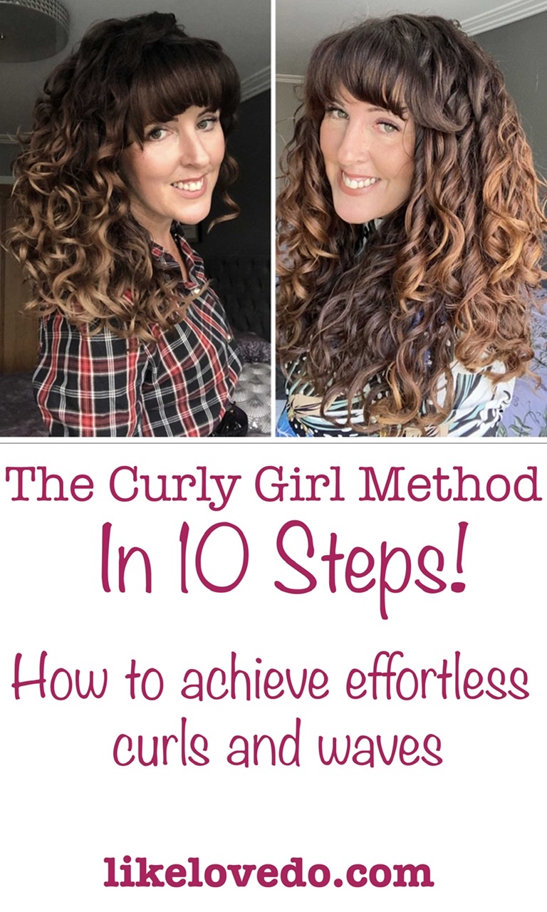 Thank you for reading my Curly Girl Method Step in 10  Pinterest image
