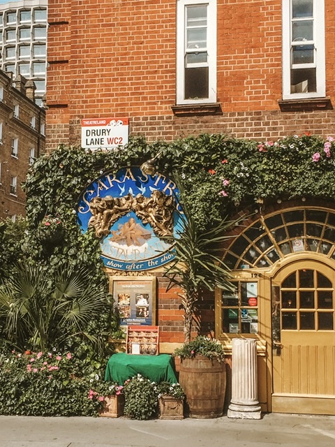 The front of Sarastro which is a funky restaurant that also does entertainment. Set out like a scene from Arabian Nights. It is a Restaurant Near Theatre Royal Drury Lane