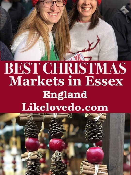Christams markets in Essex pin image