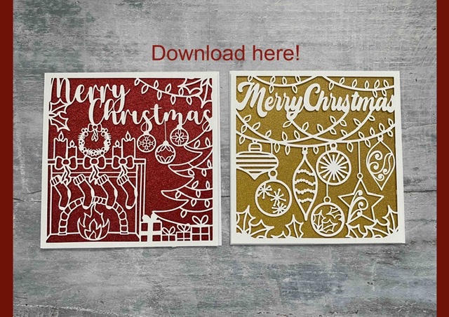 Download free christmas card background svgs here ideal for scrapbooking or cards