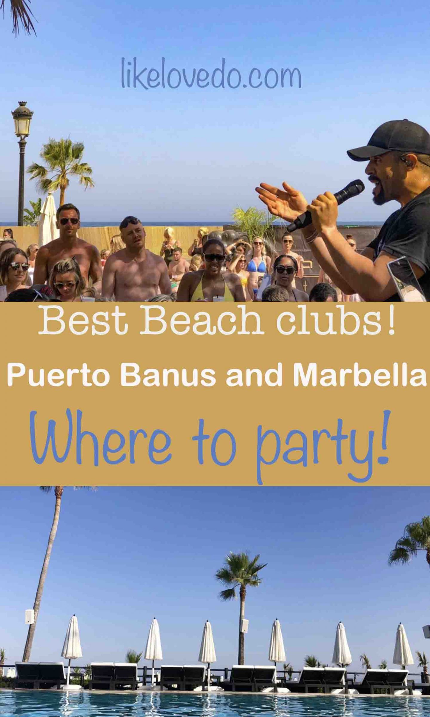 Best beach clubs in Puerto banus and Marbella where to party 
