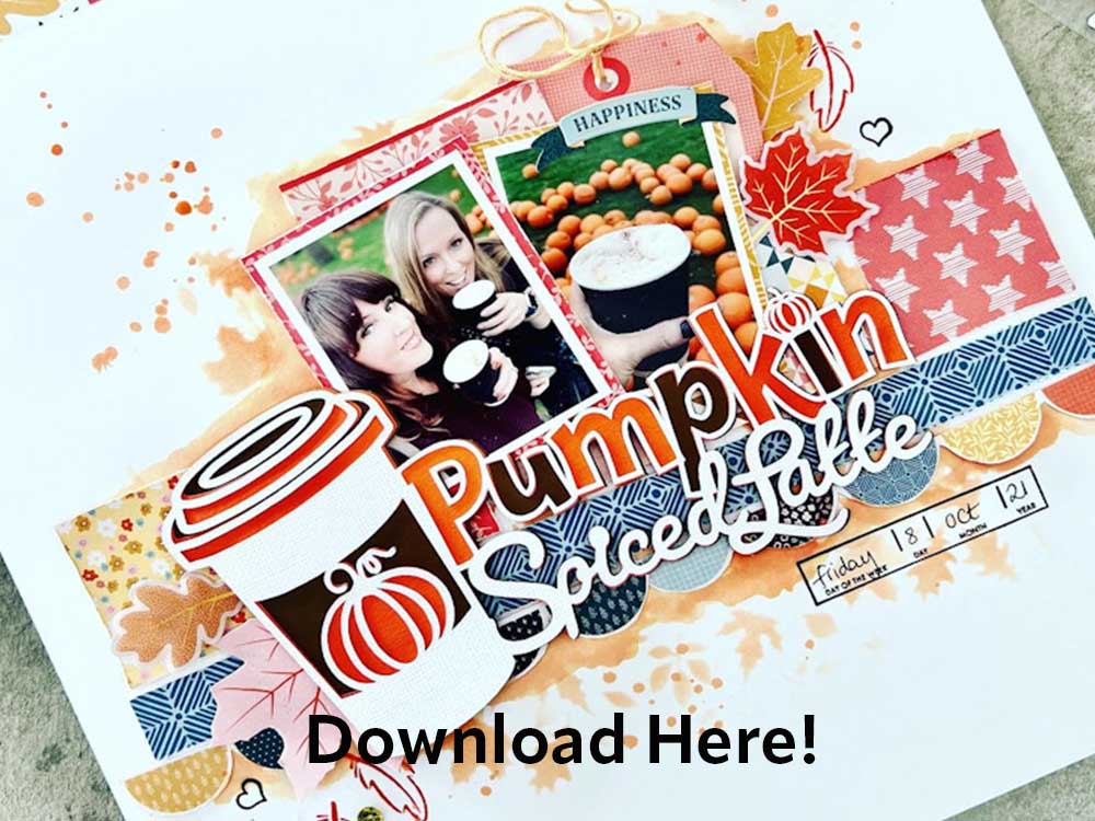 Layered Pumpkin spice Latte SVG Download here!