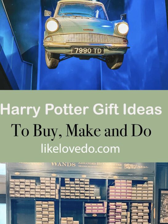 Harry Potter Gift Ideas to buy make and do
