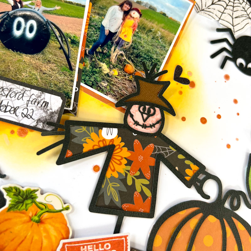 Halloween & Autumn Scarecrow svgs Close up