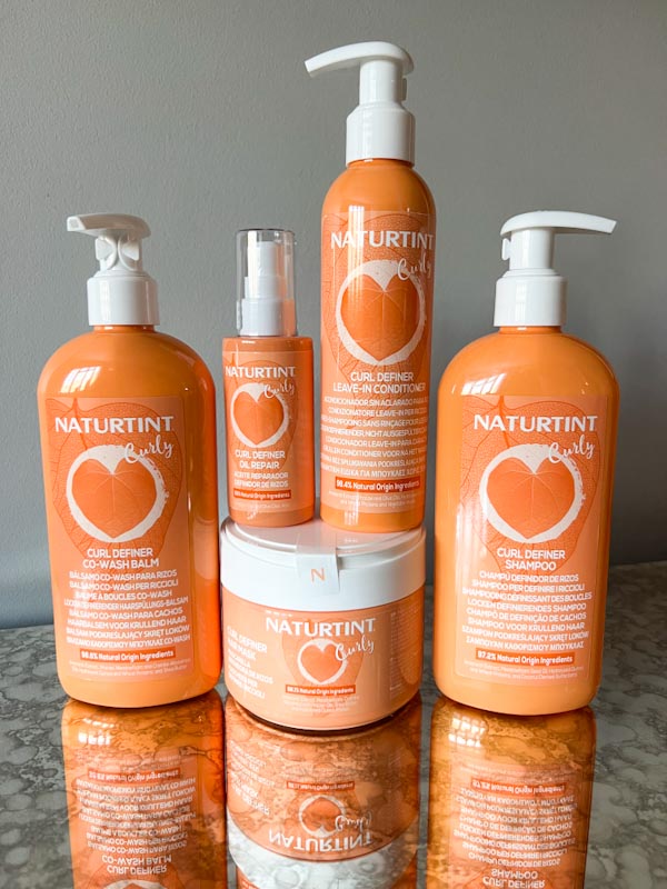 Naturtint Curly Hair Product Range 5 products in the range picture